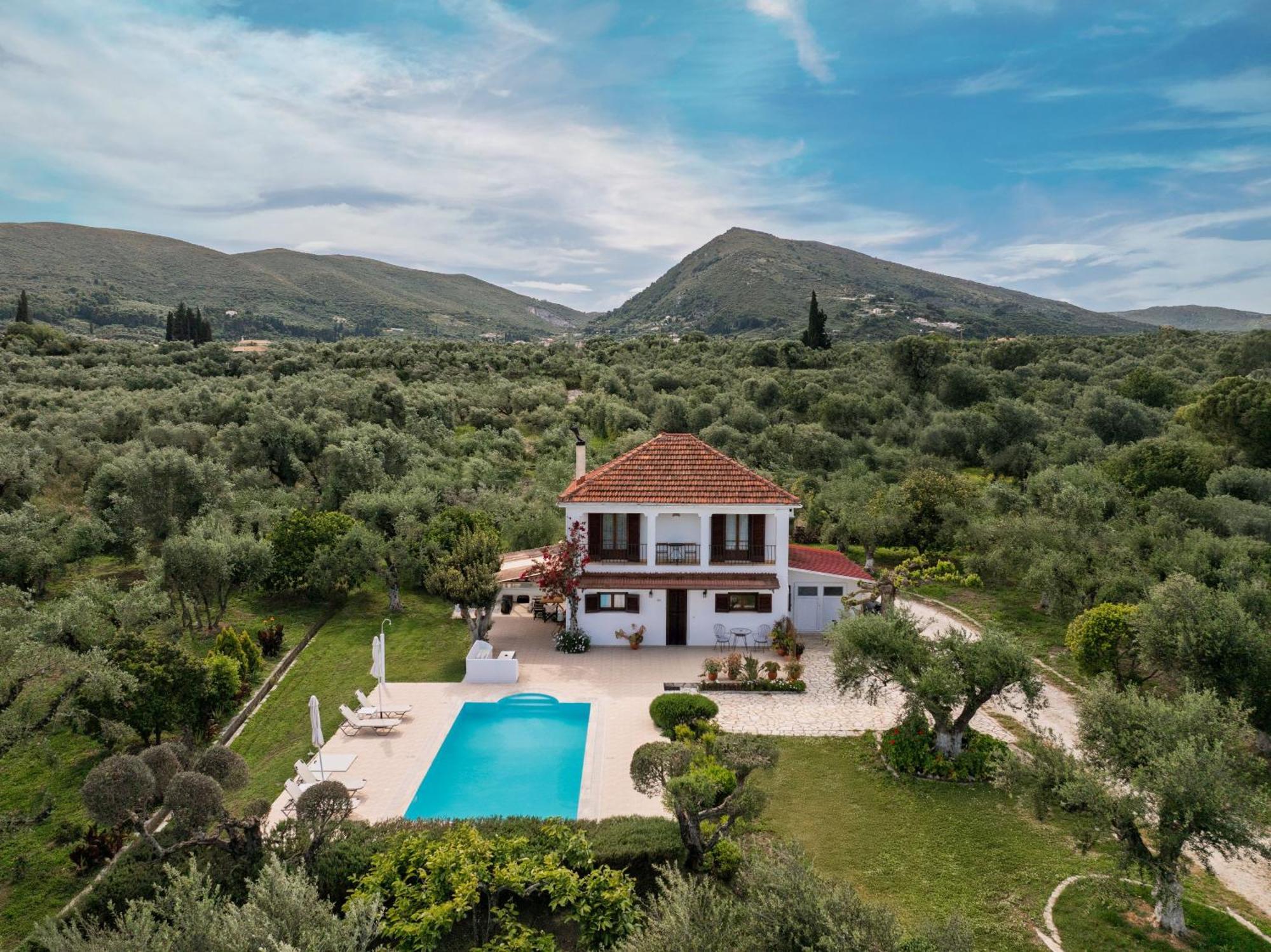 Villa Lola - 3 Bedrooms & Private Pool Lithakia  エクステリア 写真